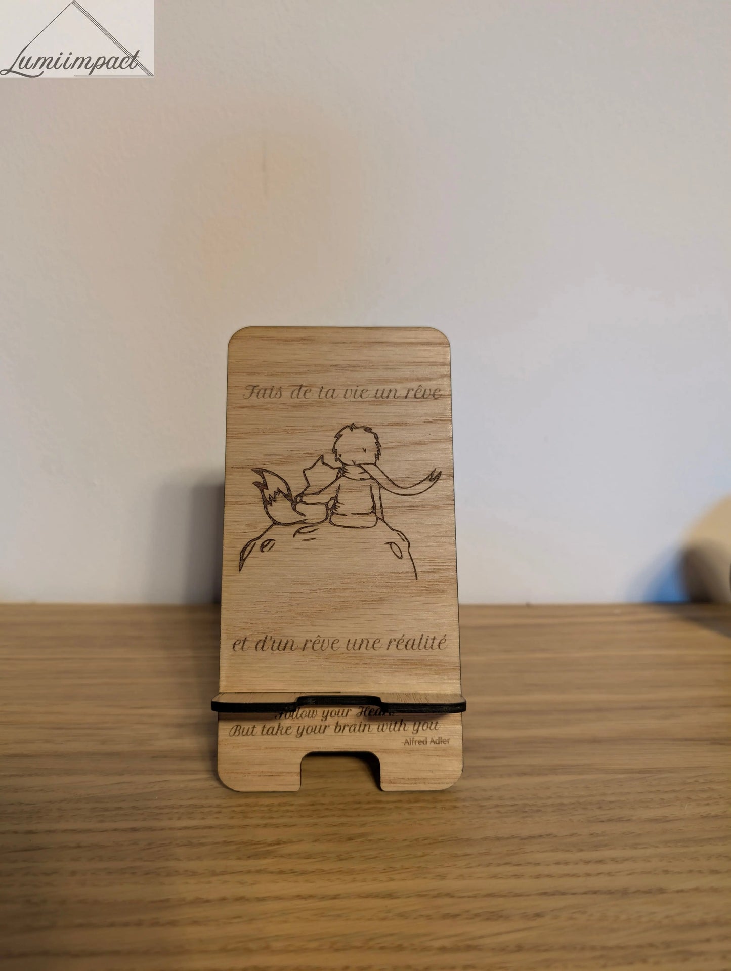 Support pour téléphone personnalisé Ma boutique