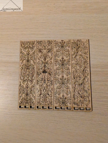 Marque page en bois - 12 cm - Lumi Impact